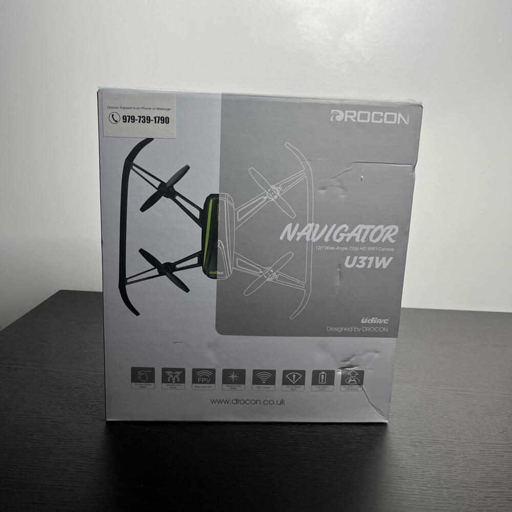 Navigator U31W Drone Designed by Drocon - Drone and Extra Propellors